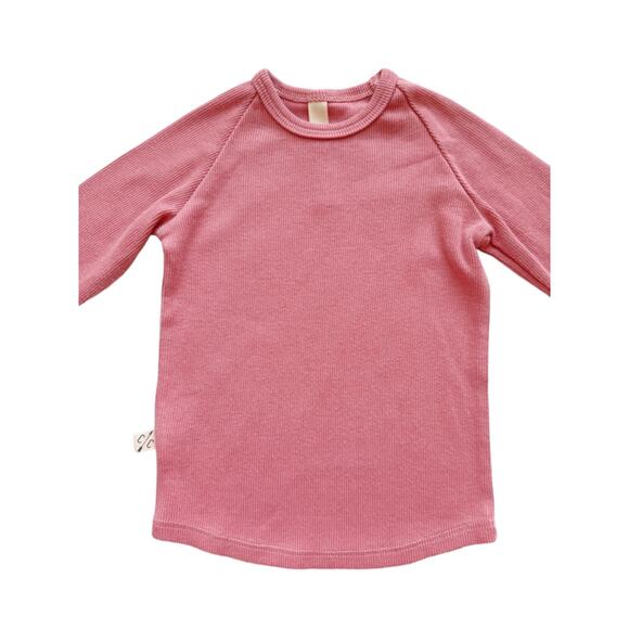 Childhoods Rib Knit Top + Bottom Set In Crepe Size 12-18m - Picture 2 of 5